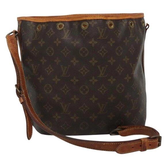 LOUIS VUITTON Monogram Petit Noe Shoulder Bag M42226 LV Auth 139670 - Picture 1 of 16